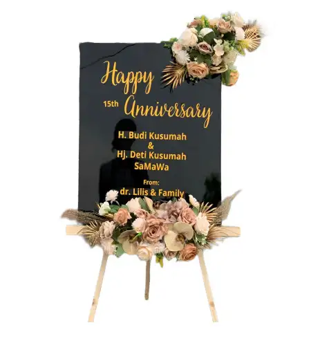 Papan Bunga Akrilik graha family